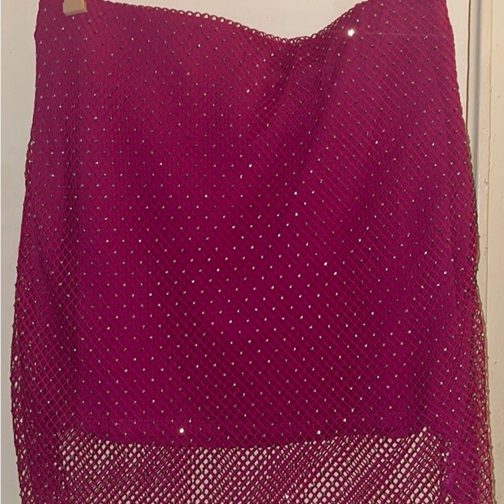 Sincerely Jules skirt with rhinestones